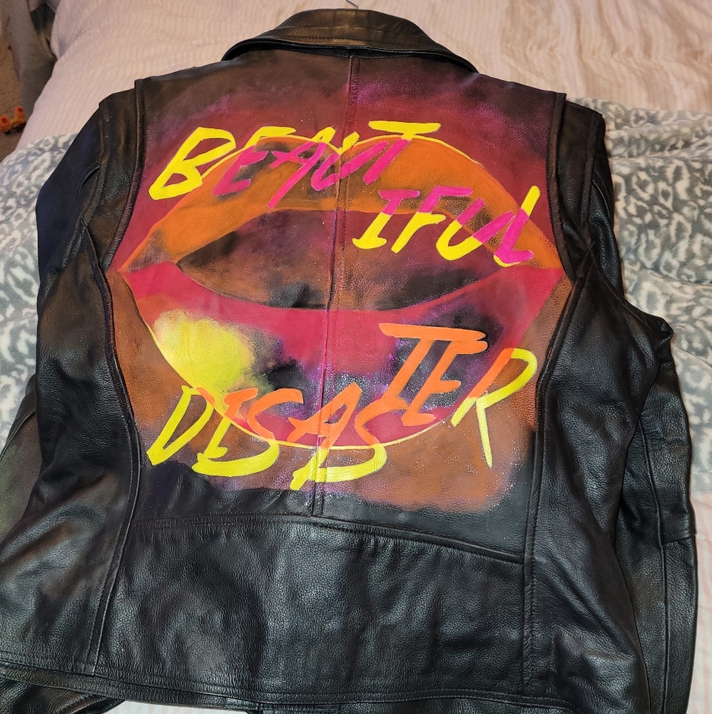 Custom authentic leather jacket